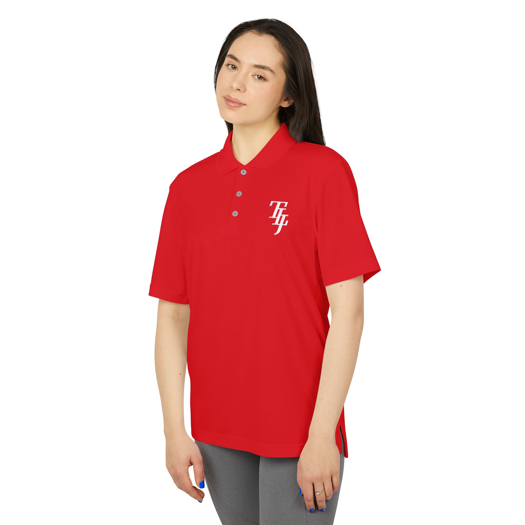 TLJ Women’s Adidas Performance Polo — Embroidered TT Golf Shirt, UPF 50+ - Image 19